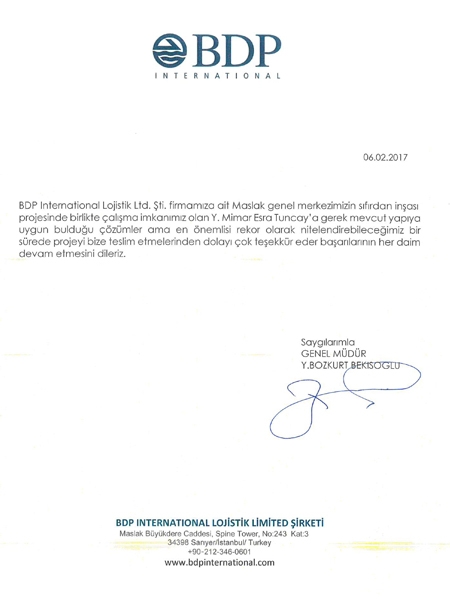 BDP International Lojistik